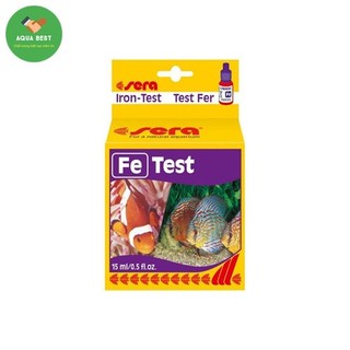 [Chính Hãng] Test Fe Sera - Hộp sắt Sera Đức - Bộ Fe Sera