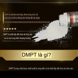 Tinh mùi DMTP chất kích thích cá ăn mạnh