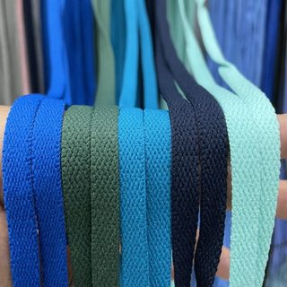 1 Cặp Dây Giày Bản Dẹp 120cm bằng sợi bông nhiều màu có thể buộc giày thể thao, boots XOP5
