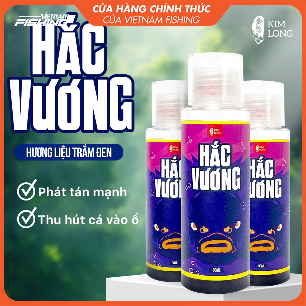 Hương liệu ngâm ốc câu trắm đen Hắc Vương vn fishing