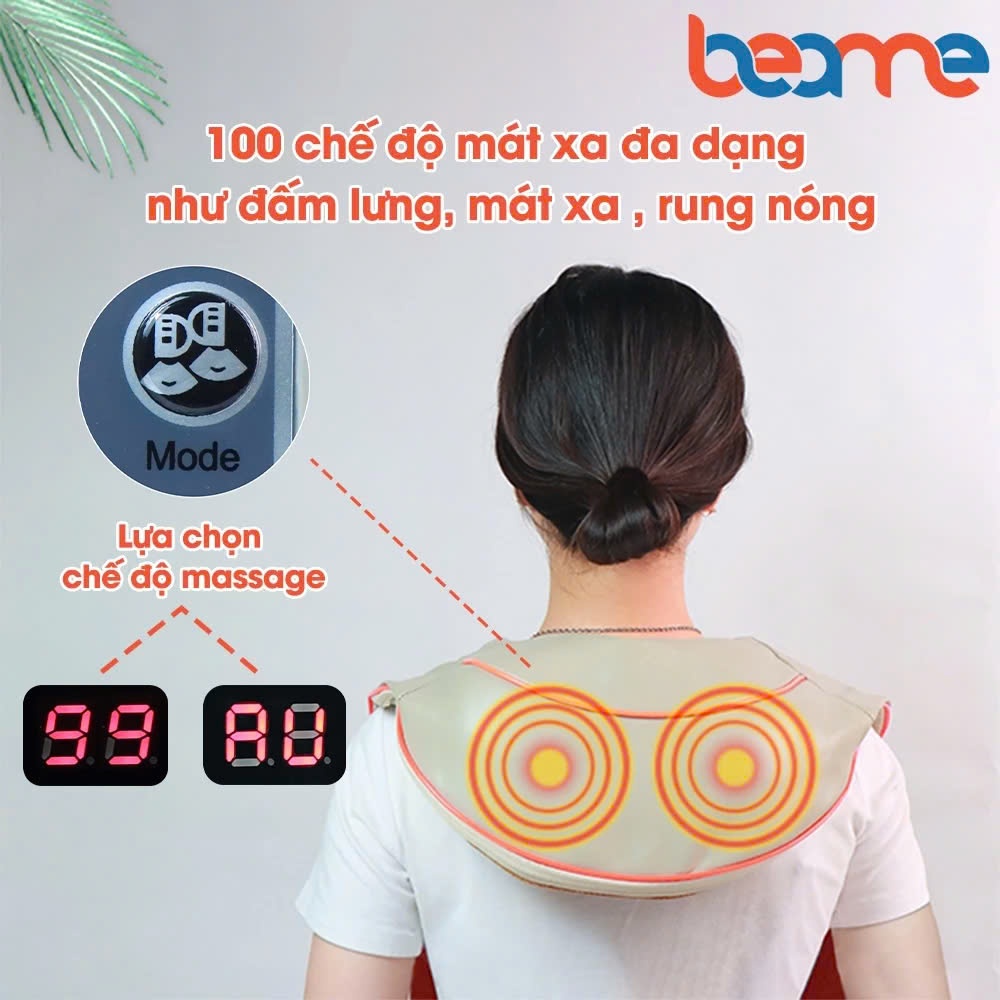 Máy đấm lưng massage cổ vai gáy Beame BM-V27
