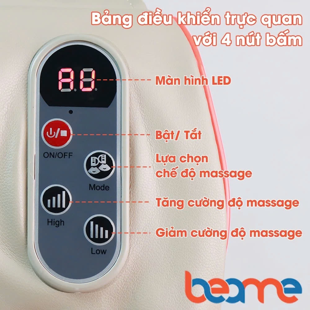 Máy đấm lưng massage cổ vai gáy Beame BM-V27