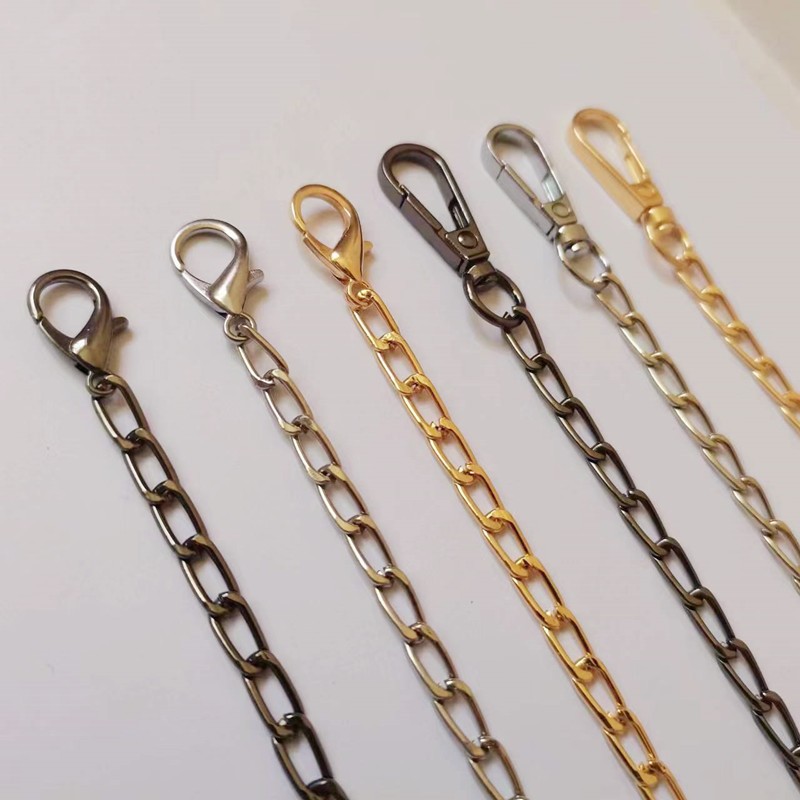 Dây xích đeo túi xách kim loại 6mm, dây đeo túi xách dài 118cm - Phụ kiện túi xách