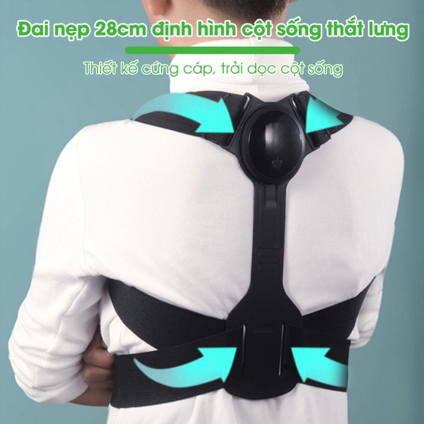 Đai chống gù lưng GOKE cảm biến thông minh cực nhạy bảo hành 1 năm | BigBuy360 - bigbuy360.vn