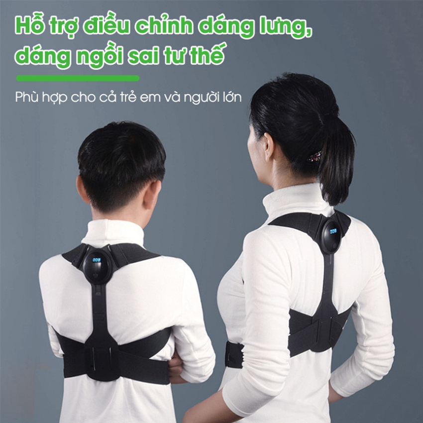 Đai chống gù lưng GOKE cảm biến thông minh cực nhạy bảo hành 1 năm | BigBuy360 - bigbuy360.vn