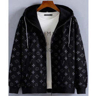 Áo Khoác Nỉ LV Kín - Áo Hoodie Dày Dặn Dáng Rộng Nam Nữ Phong Cách Thời Trang Hot Trend .