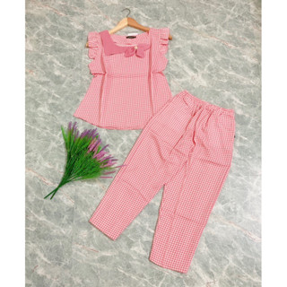 Đồ bộ nữFREESHIP quần 9 tấc vải mango cao cấp mềm, mịn, mặc mát hợp thời trang .