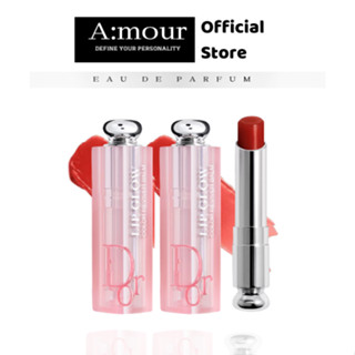 Son Dưỡng Dior Chính Hãng Addict Lip Glow LipBalm 3.2g Full Box Cấp Ẩm, Dưỡng Môi Mềm Mịn