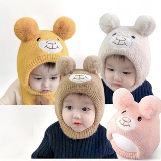 Mũ len tai thỏ phong cách Hàn Quốc cho bé 2-36 tháng M04