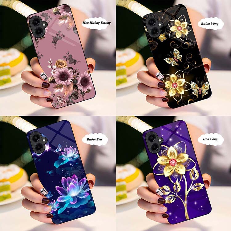 Ốp Lưng SAMSUNG GALAXY A06, A06 5G Lưng Kính Cường Lực Bóng, Cao Cấp Mới Nhất