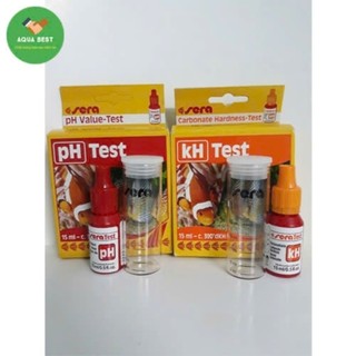 [Chính Hãng] Combo 2 Hộp Test  PH và Kiềm đo nước Sera Đức