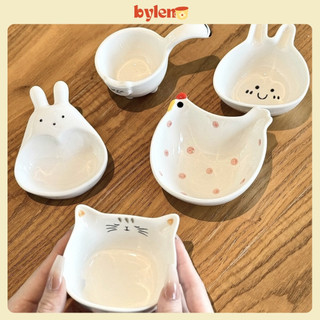  Chén chấm sứ dễ thương đựng nước chấm bát sứ cute size nhỏ decor phong cách hàn quốc Gốm ByLen 