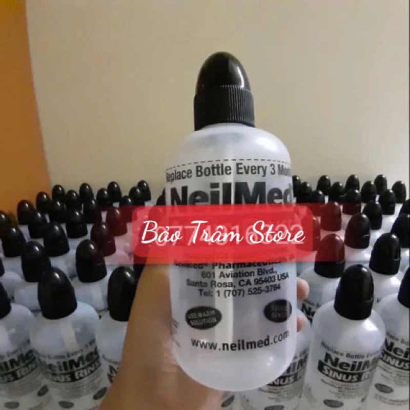 Combo 10 bình rửa mũi neilmed (hàng tách set)