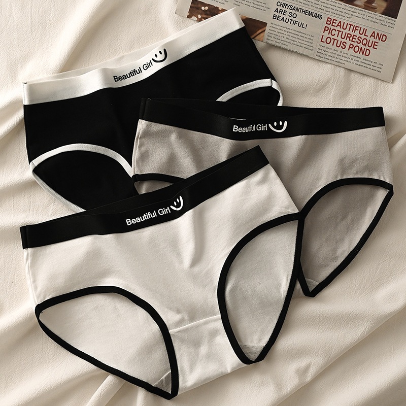 Sét 5 quần lót nữ, quần lót nữ cotton mềm mịn thoáng khí