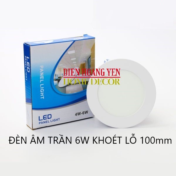 Bóng Đèn Led Âm Trần Downlight 6W - Tròn