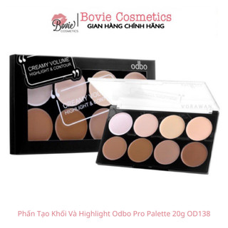  Phấn Tạo Khối Và Highlight Odbo Pro Palette 20g OD138 
