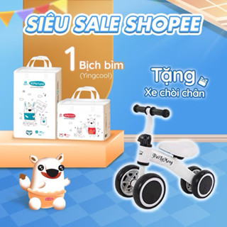 ( 1b- Tặng Xe Chòi  ) Bỉm YingCool Dán/Quần NB64/SD60/MD56/MQ50/L48/XL44/XXL42/XXXL40