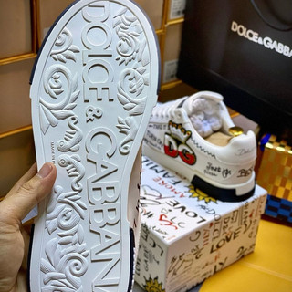 Giày Do’Lce Gabbbana Monogram Lai Au [ Full Box ]