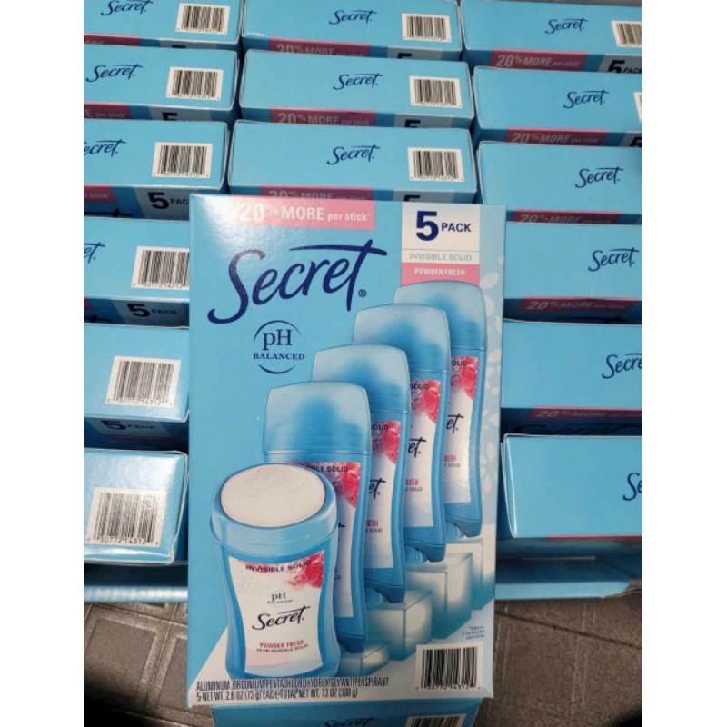 Lăn khử mùi nữ  Secret 73g mẫu mới