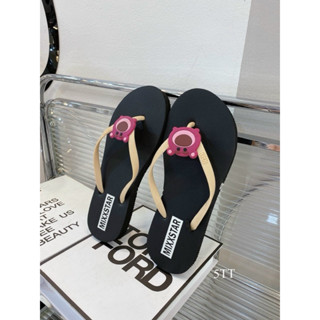 Dép G Gấu Dâu 4 Màu Xinh - Dép Kẹp Xỏ Ngón