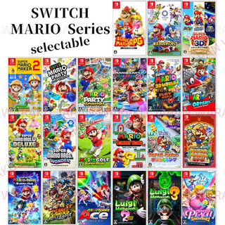 Nintendo Switch Game "Mario Series" Direct from Japan,Made in Japan RPG SONIC 3D COLLECTION MAKER PARTY KART Odyssey BRO. GOLF Donkey Kong PAPER RABBIDS GARAXY STRIKERS TENNIS LUIGI PEACH