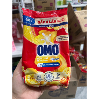 ( Mẫu Mới ) Bột Giặt Omo Comfort Tinh Dầu Thơm Túi 350G