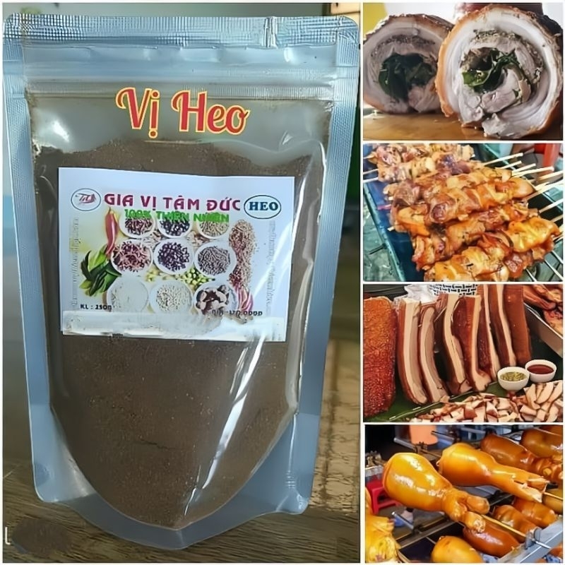 500Gr GIA VỊ QUAY NƯỚNG THỊT HEO