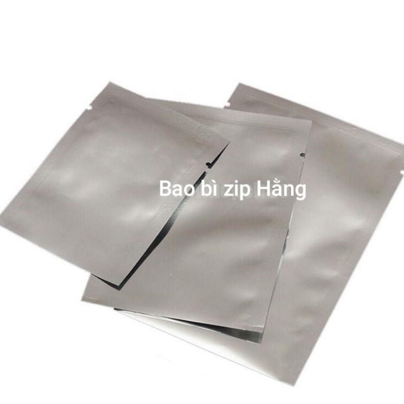[1kg] Túi 3 biên 2 mặt màu bạc