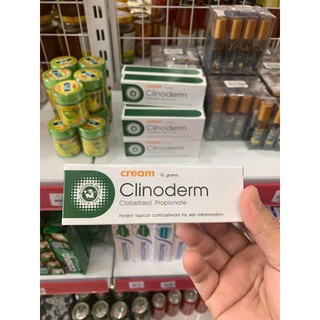  Kem bôi vẩy nến da khô ngứa Clinoderm Thái Lan - 15g 