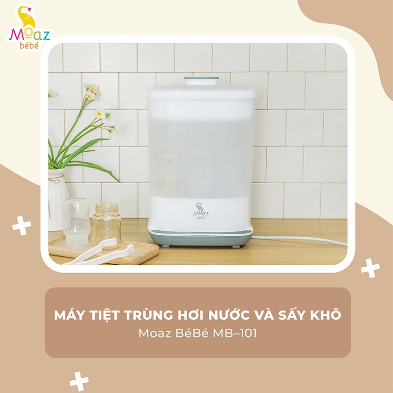 Máy Tiệt Trùng Hơi Nước Và Sấy Khô MoazBéBé MB101