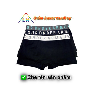 Combo 3 quần boxer, quần sịp đùi cho tomboy, trans, quần sịp đùi nữ cotton 100%