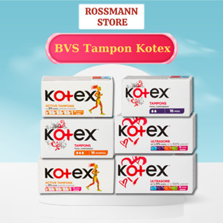 Băng Vệ Sinh Tampon Kotex Nhập Khẩu Châu Âu