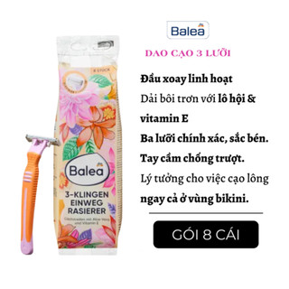 Dao cạo Balea Đức lưỡi kép dành cho nữ (gói 5 cái, 8 cái)