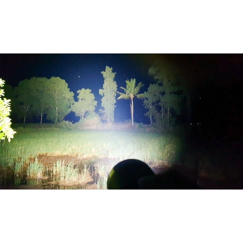 Đèn pin mod Led SFY55 45.000 lumen chip.led sáng mạnh nhất thế giới với pin 46950