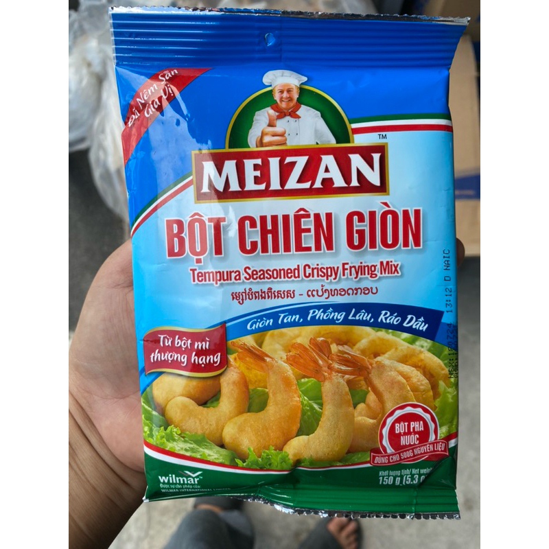1 Gói Bột chiên giòn Mezan 150g