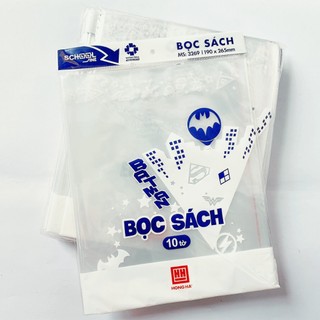 Bọc sách cấp 2, 3 Hồng Hà 3269 (190×265mm)