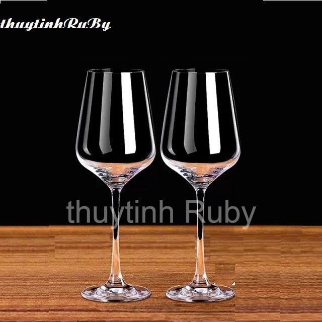 Bộ 6 Ly rượu vang sâm panh - ly vang đỏ, ly vang trắng champagne