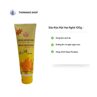 Sữa rửa mặt hạt nghệ ngừa mụn Thorakao 100g
