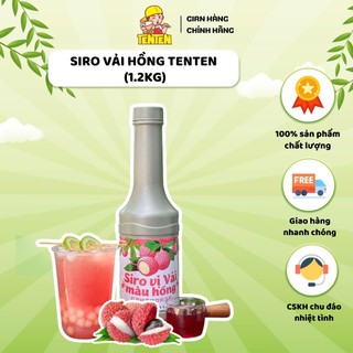 TenTen Food - Siro Vị Vải Hồng (1.2kg)