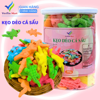 Kẹo dẻo cá sấu vị trái cây thơm ngon 300g - Viettin Mart