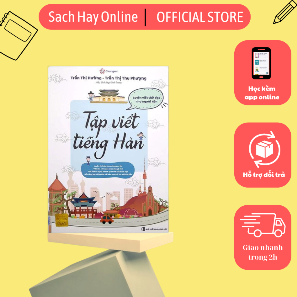 Sách - Tập viết tiếng Hàn bản mới 2023