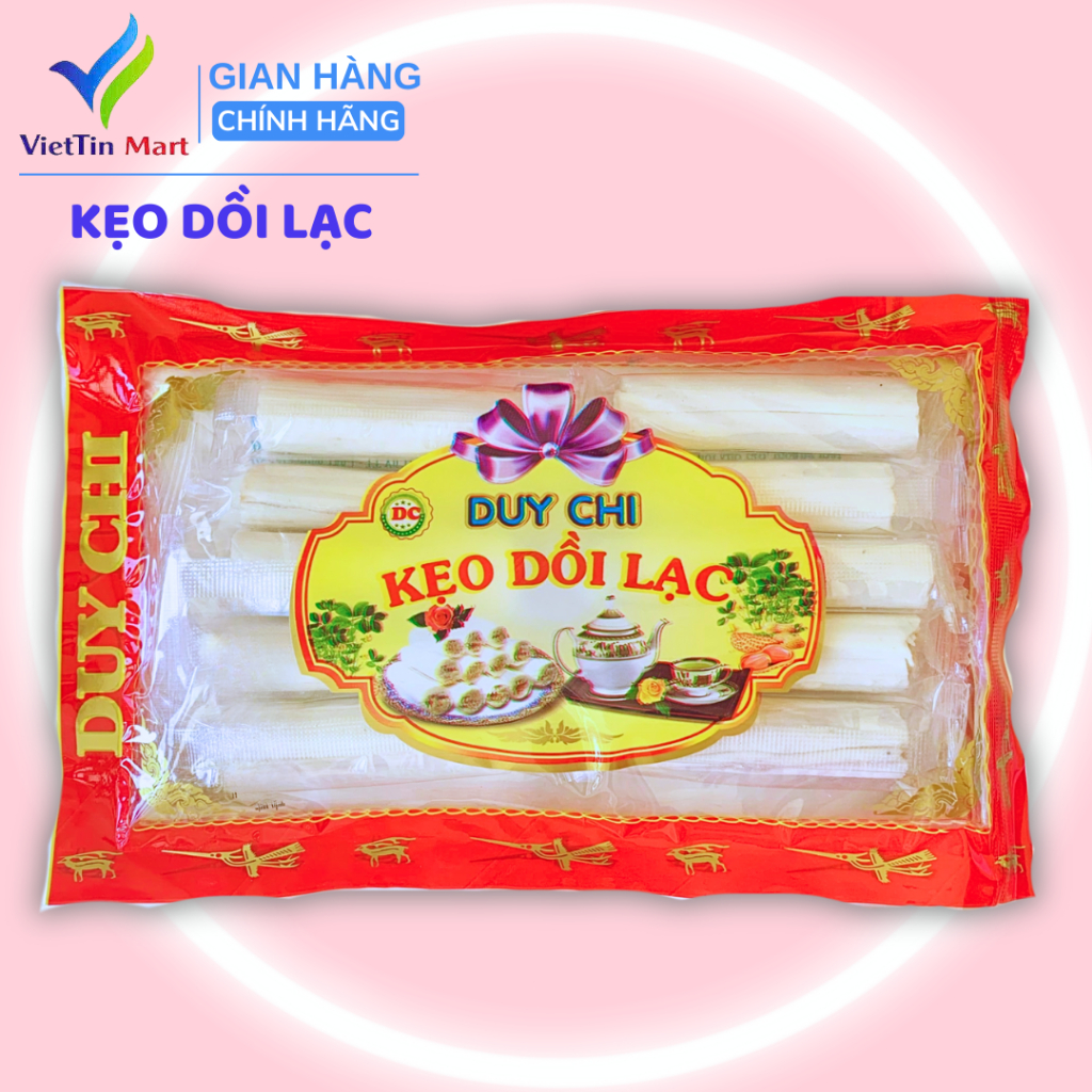 Kẹo Dồi Lạc (Kẹo Kéo) Duy Chi 130g