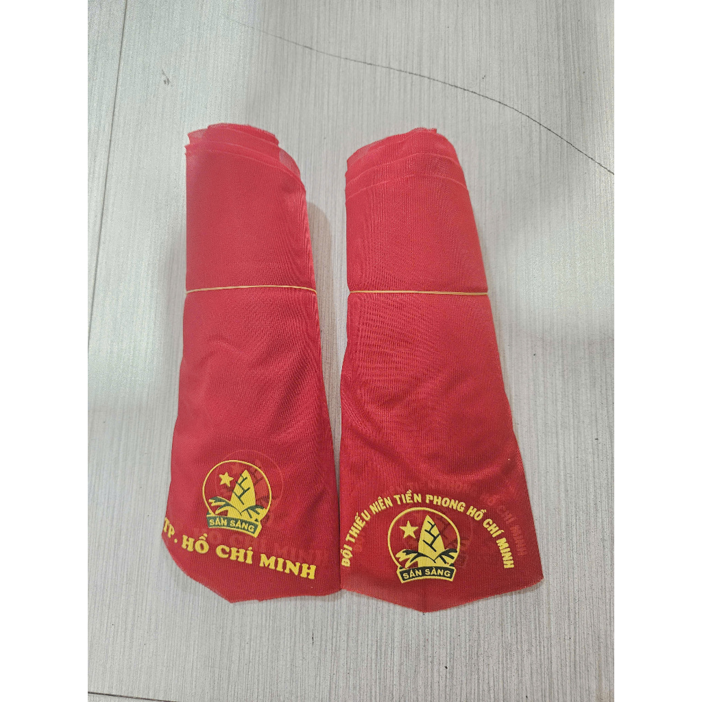 Combo 5 cái Khăn quàng đỏ học sinh có in chữ