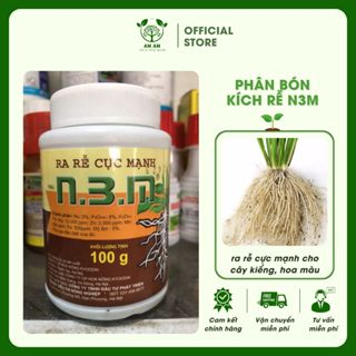 Thuốc Kích Rễ N3M 100gr Giúp Cây Ra Rễ Nhanh, Dùng Cho Các Loại Hoa, Cây Cảnh, Cây Trồng