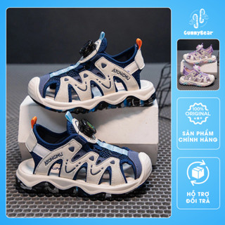 Dép Sandal Cho Bé GummyBear G130 -  Xăng Đan Bé Trai, Gái Rọ-Bo Mũi Dép Cross Với Núm Vặn Tiện Lợi Thoải Mái