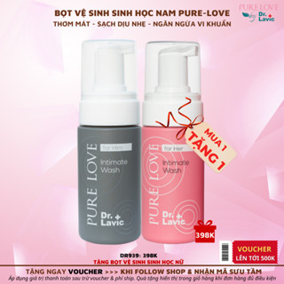   Mua 1 Tặng 1  BỌT VỆ SINH SINH HỌC NAM THƠM MÁT SẠCH DỊU NHẸ NGĂN NGỪA VI KHUẨN PURE-LOVE 100ml 