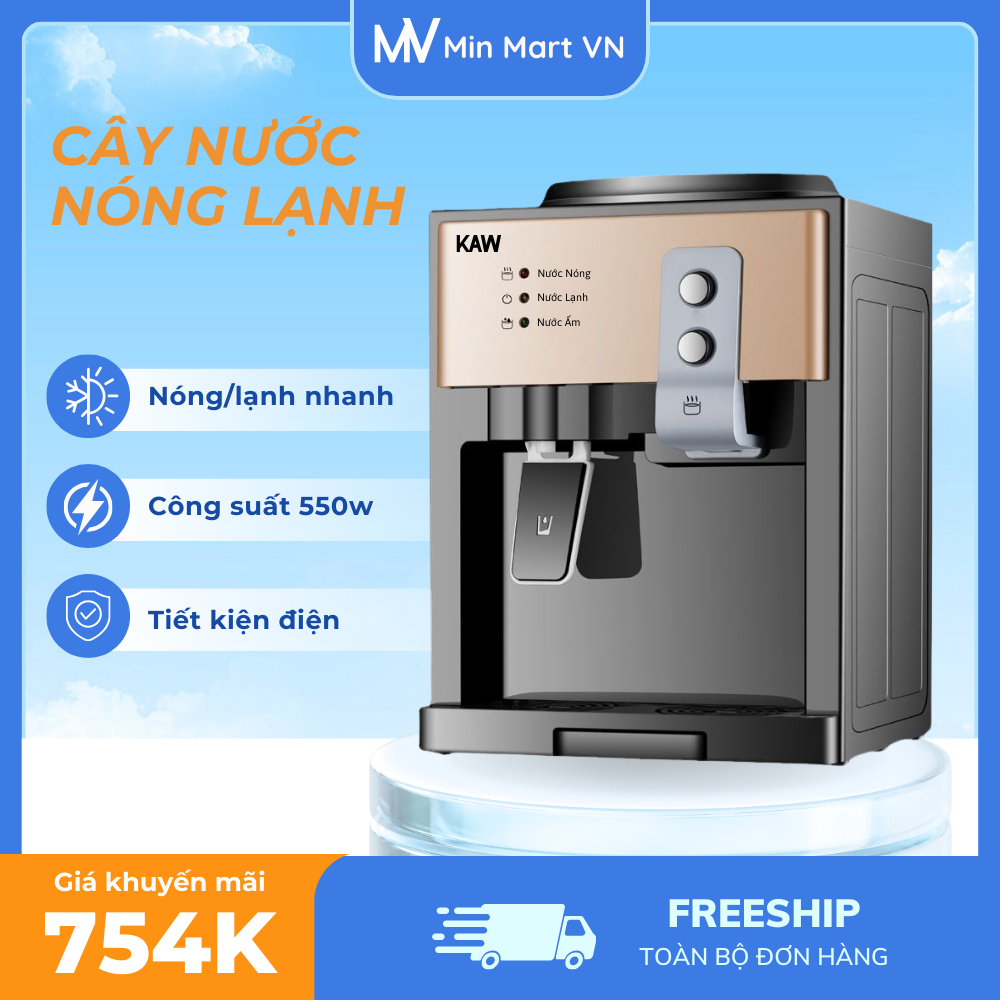 Cây Nước Nóng Lạnh Mini Làm Nước Nóng Lạnh, Tiện Kiệm Điện, An Toàn Sử Dụng Trong Gia Đình, Công Ty