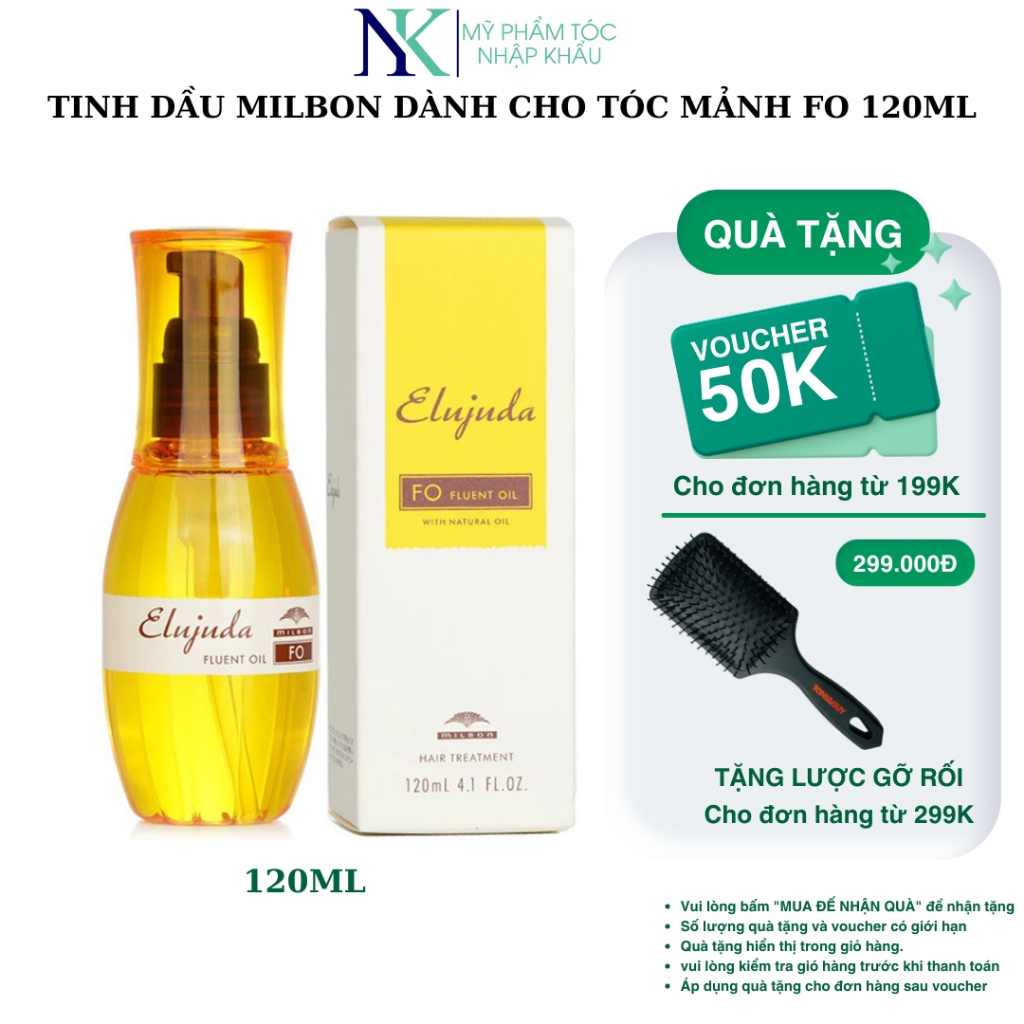 Tinh dầu Milbon dành cho tóc mảnh FO 120ML