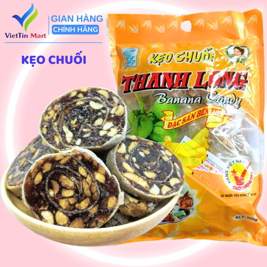 Kẹo Chuối Thanh Long 500g