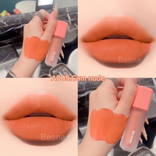 Son cam nude son cam sữa, son beana chính hãng son tone cam, son mềm mịn son lì không chì